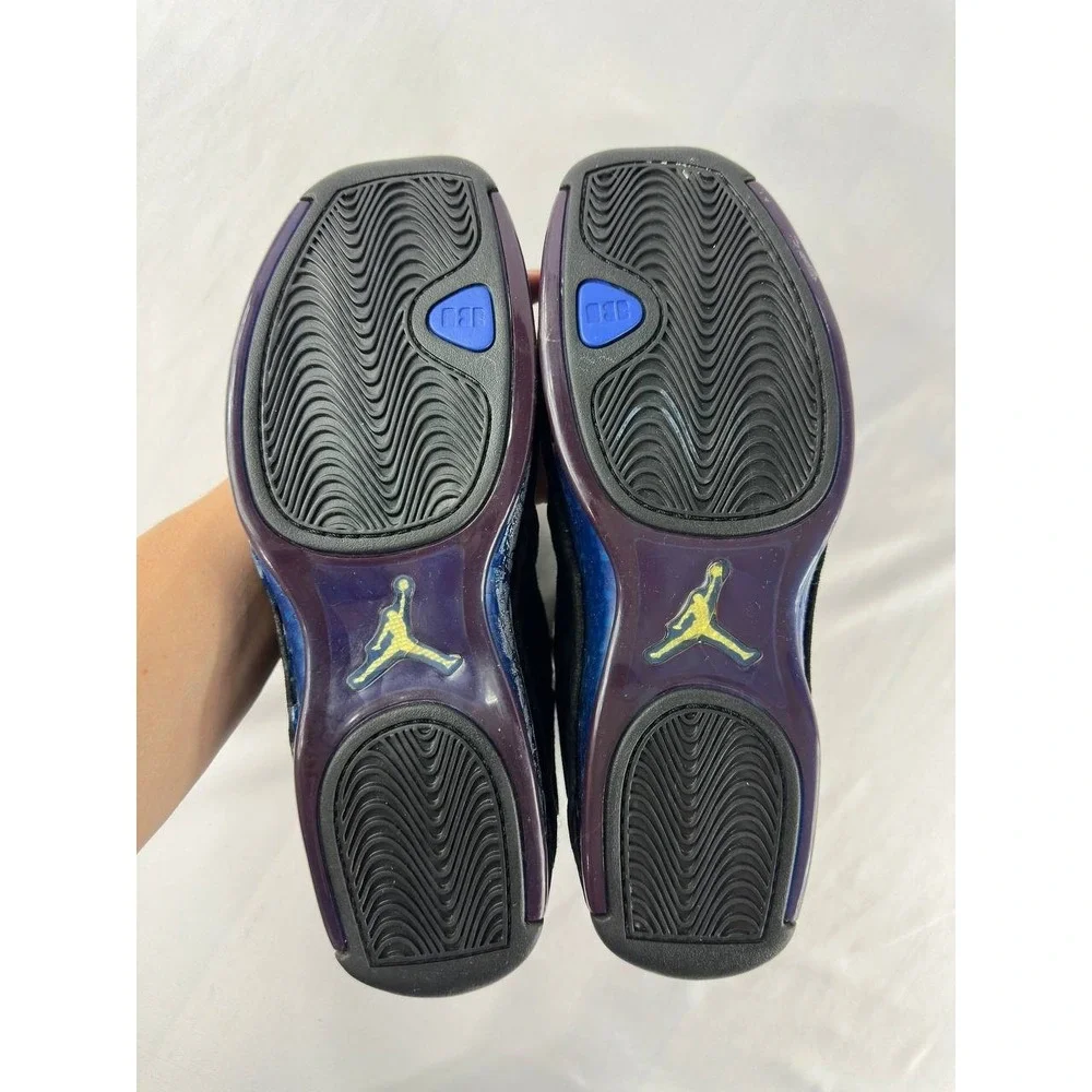 Nike Air Jordan 18 OG 'Black Sport Royal' 2003 Men's 305869-041 Size 12